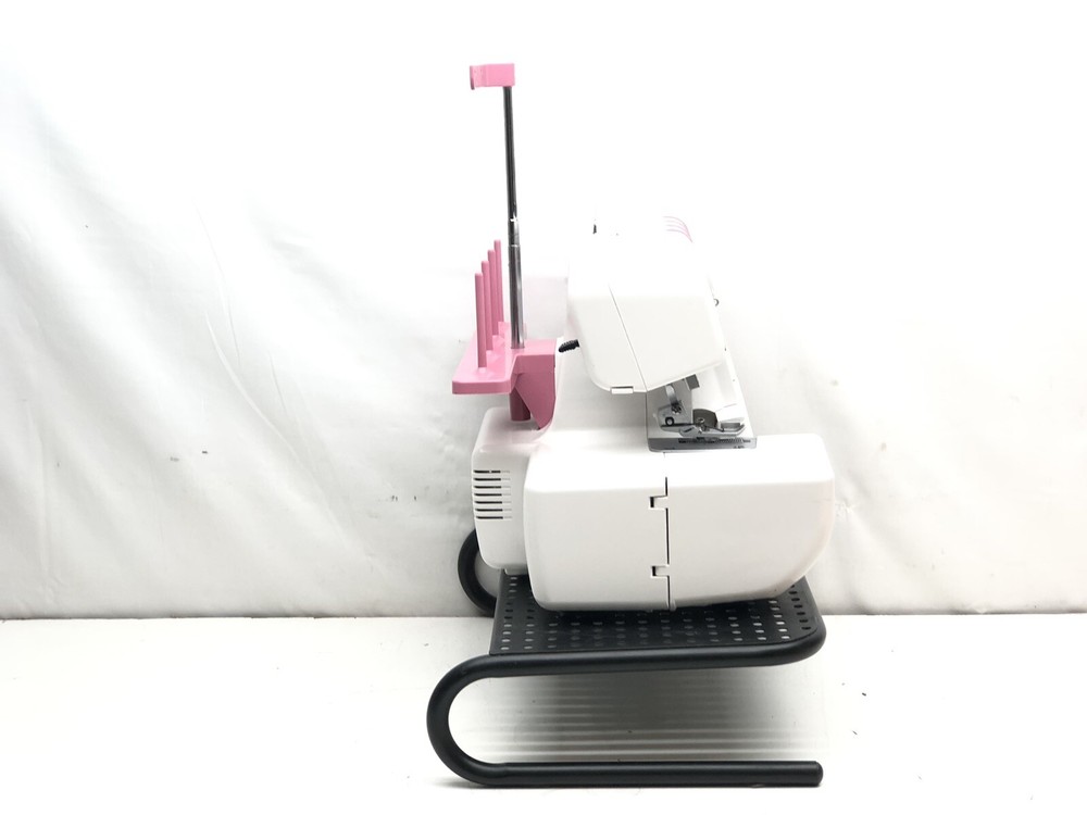 Janome 793PG Anniversary Edition Pink Thread Serger Sewing Machine