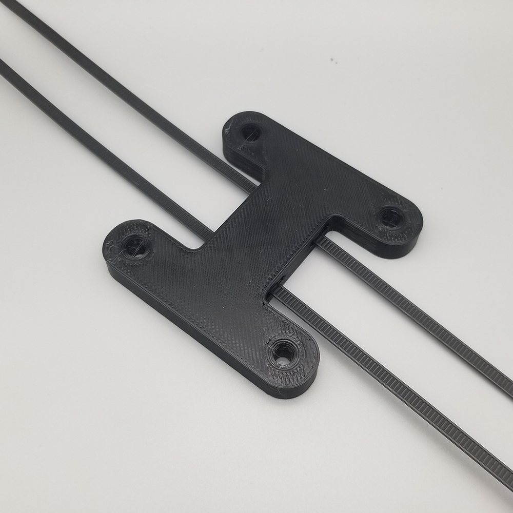 Zip Tie Power Brick Wall Mount - Multi Pack