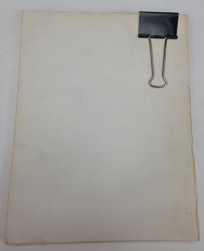 EDMOND / David Mamet 1989 Screenplay Draft Script, based on his own play