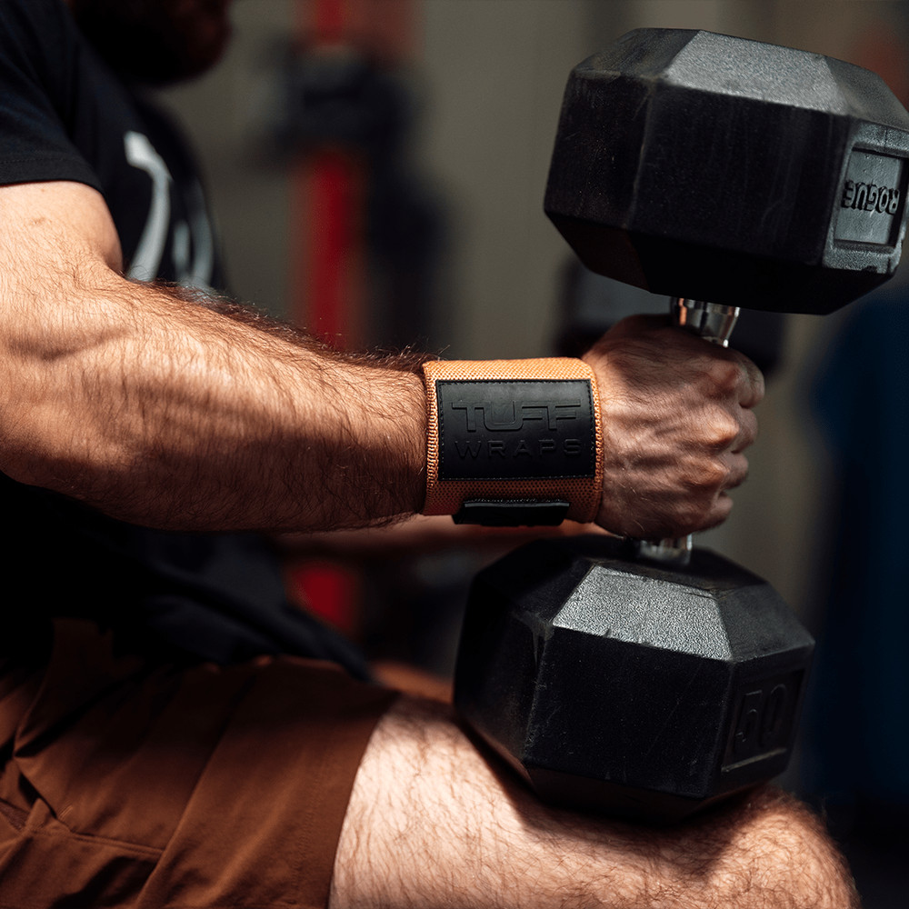 16" Villain Wrist Wraps - Sandstone
