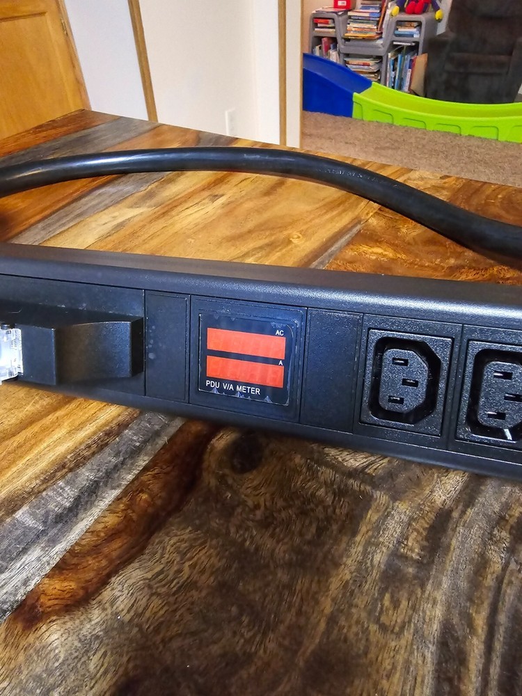 crypto mining pdu power strip 50 amp metered