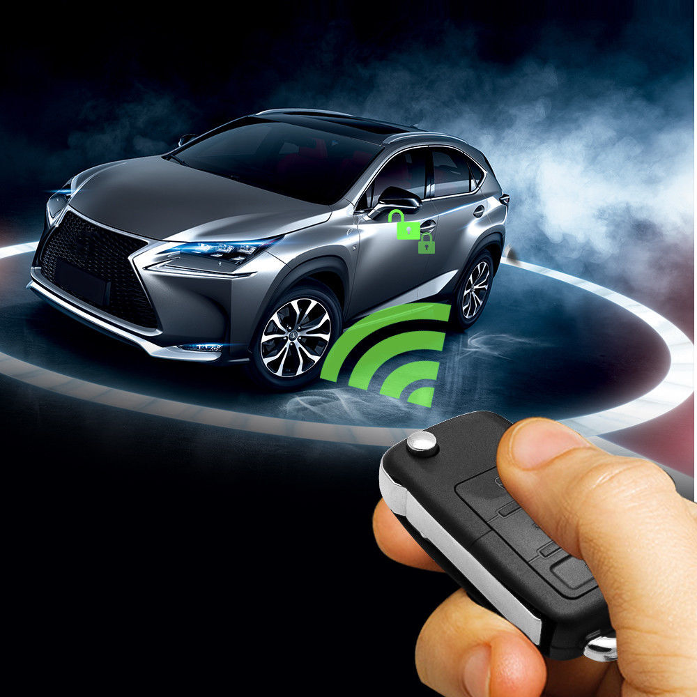 Car Alarm Auto Remote Control Central Locking Door Lock Kit Keyless Entry System