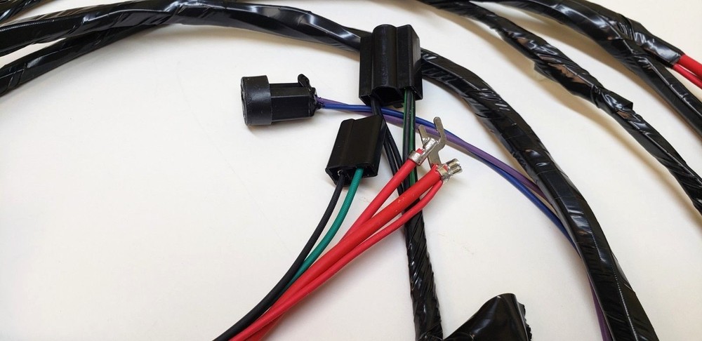 1964 64 Chevy Impala Forward Front Light Wiring Harness Internal Regulated