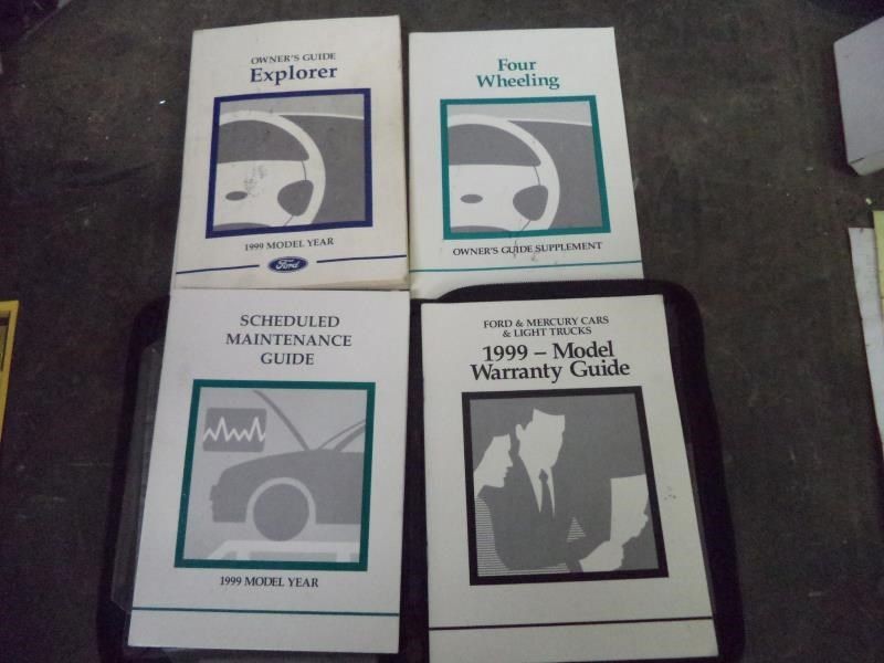 EXPLORER 1999 Owners Manual 967727