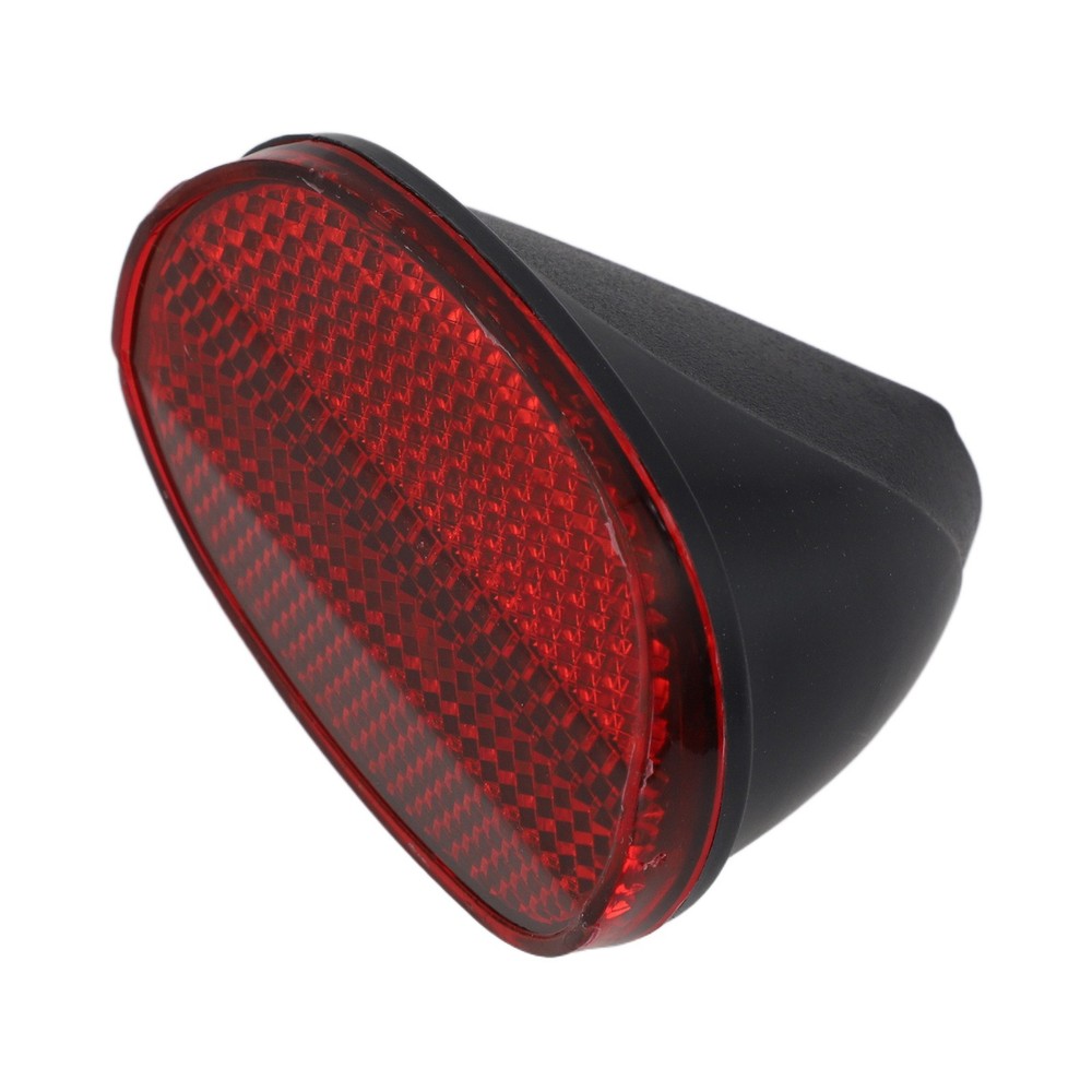 2pcs Bicycle Rear Mudguard Reflector Black Red Design Simple Installation