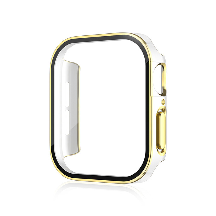 Watch Protective Case Two-color Electroplating Watch Screen Shell for iWatch
