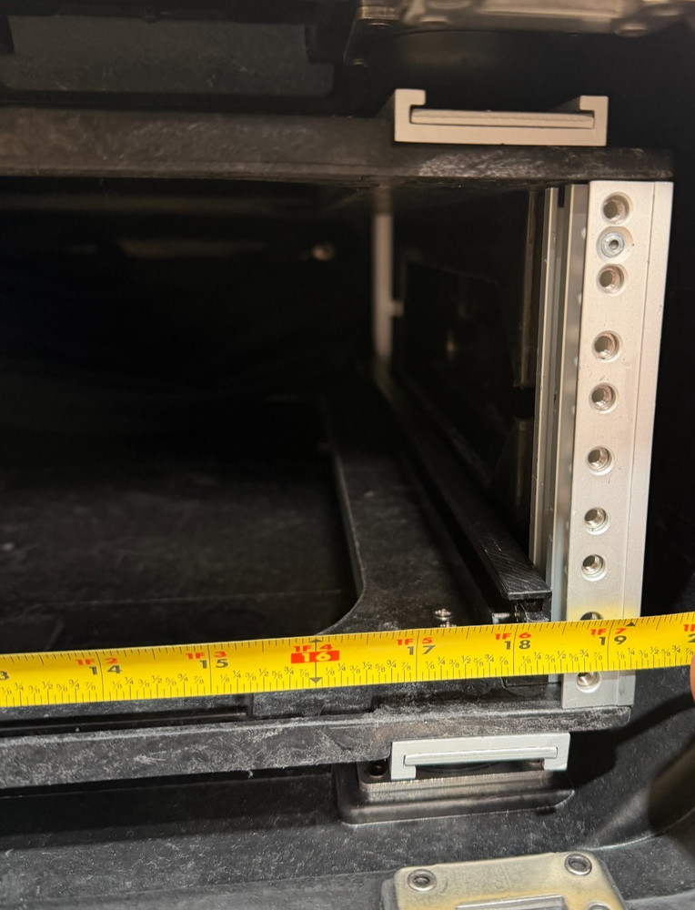 ECS Server 3U Rack Rackmount 19" X 20" Frame Waterproof Black Storage Case