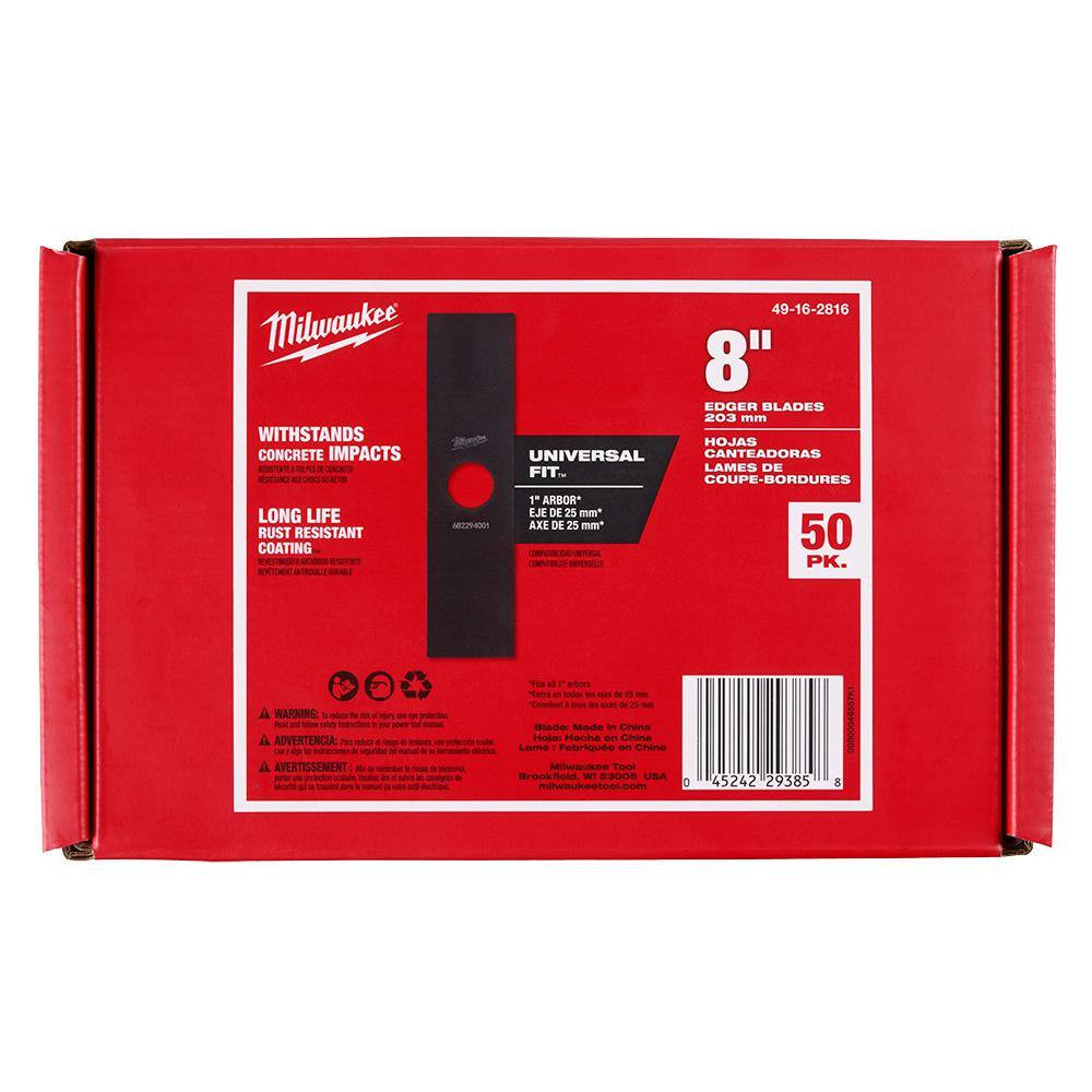 8 In. Replacement Edger Blade (50-Pack)
