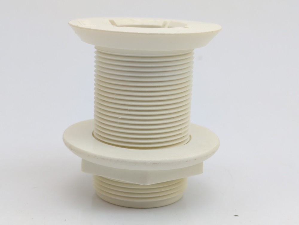 Forespar 906008 CF250 Marelon 1-1/2” Male Thru-Hull Fully Threaded Flush Head