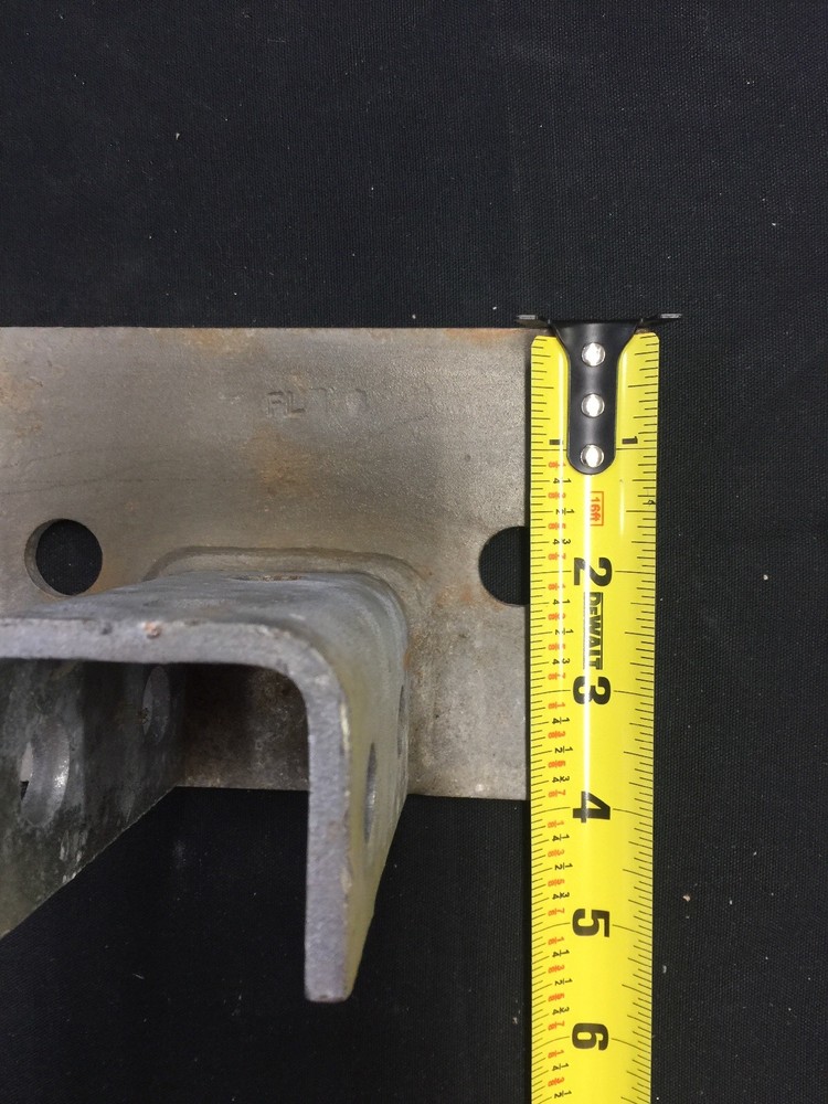 2- NEW - POWERSTRUT POST BASE, 2 hole FREEE SHIPPPPING
