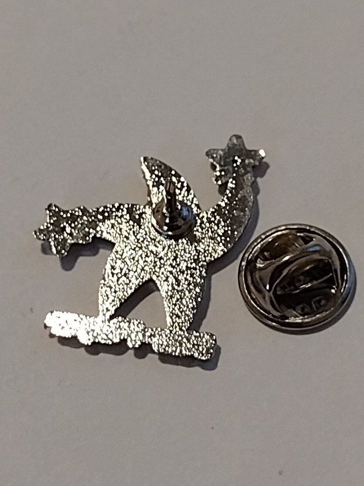 Star Player Silvertone Award Lapel Pin