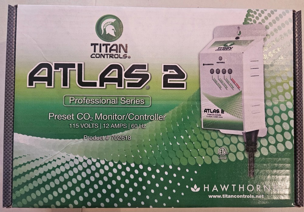 Atlas 2 Co2 preset monitor/controller