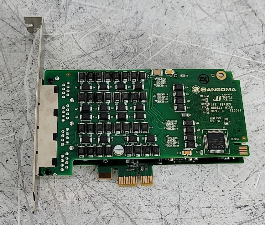 SANGOMA A108 AFT Base 2009 Voice Processing Card PCIe