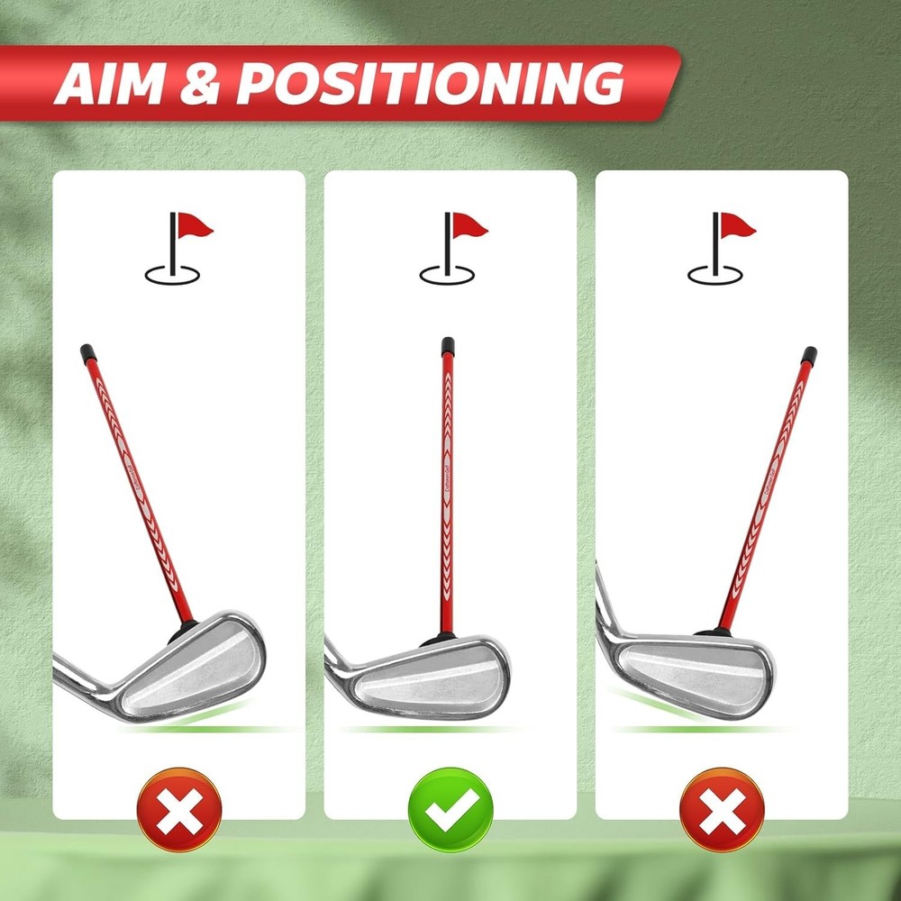GOLF Club Face Magnet Alignment Tool for Aiming, Golf Magnetic Alignme