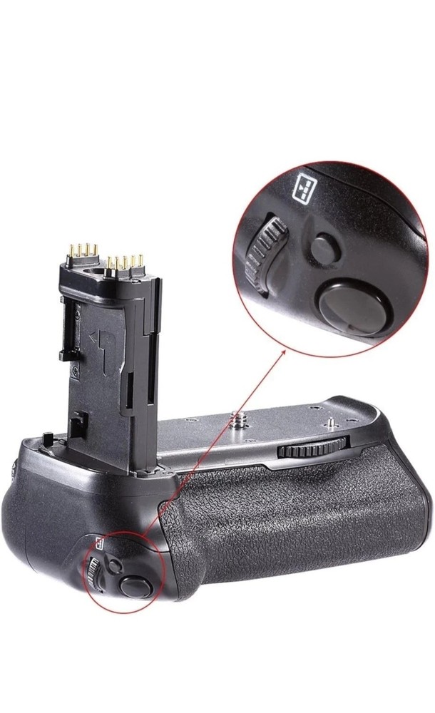 Battery Grip BG-E14 for Canon EOS 70D 80D 90D AA Shutter Release