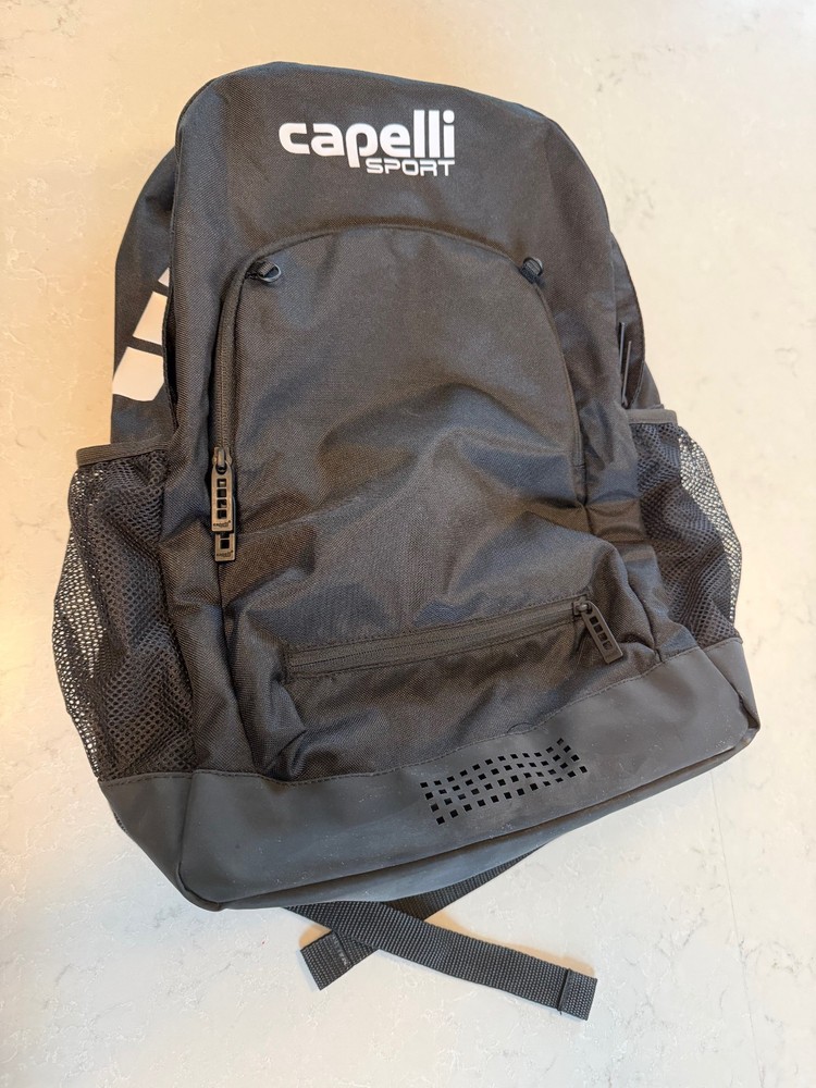 Capelli Sport (CS II) Soccer Backpack Black