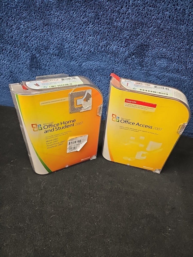 MICROSOFT OFFICE 2007 HOME STUDENT WORD EXCEL POWERPOINT Access WINDOWS