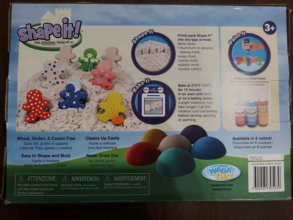 Shape It - Purple Play Sand 5lbs