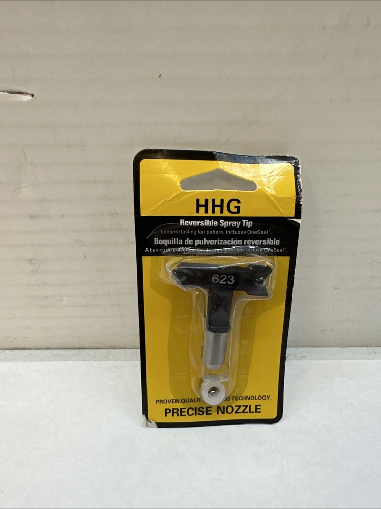 HHG Reversible Spray Tip Precise Nozzle Airless Paint Replacement Installation