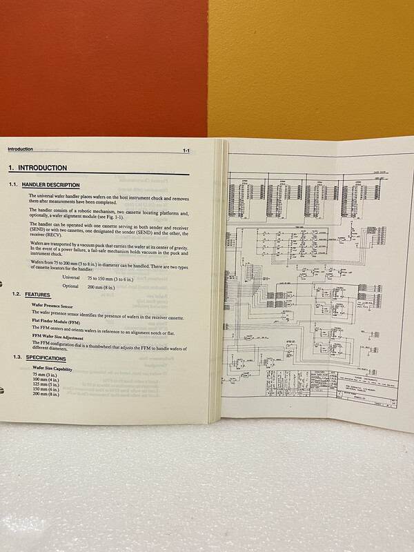 Tencor Handler Reference Drawings