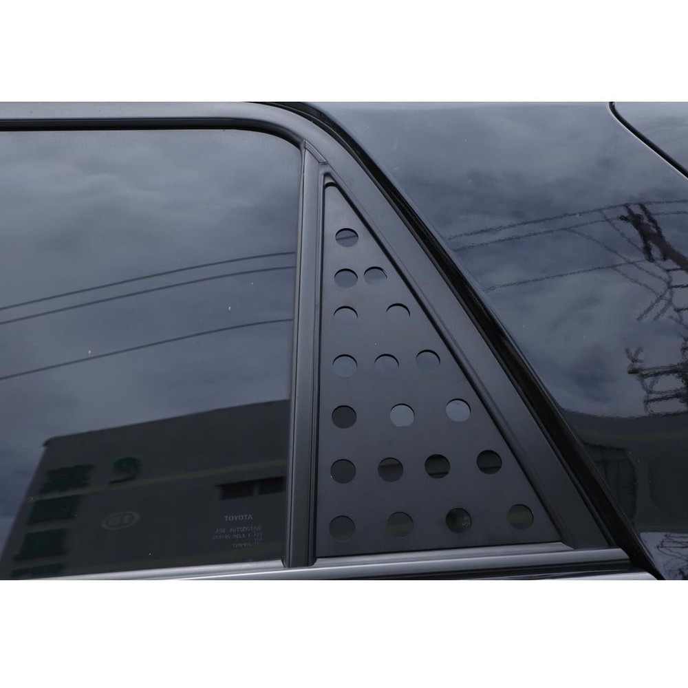 C-Pillar Triangular Window Trim Cover for 4Runner 2010-2020 Black CCTWGPTCF42