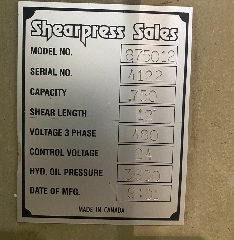 Accushear 875012 Shear
