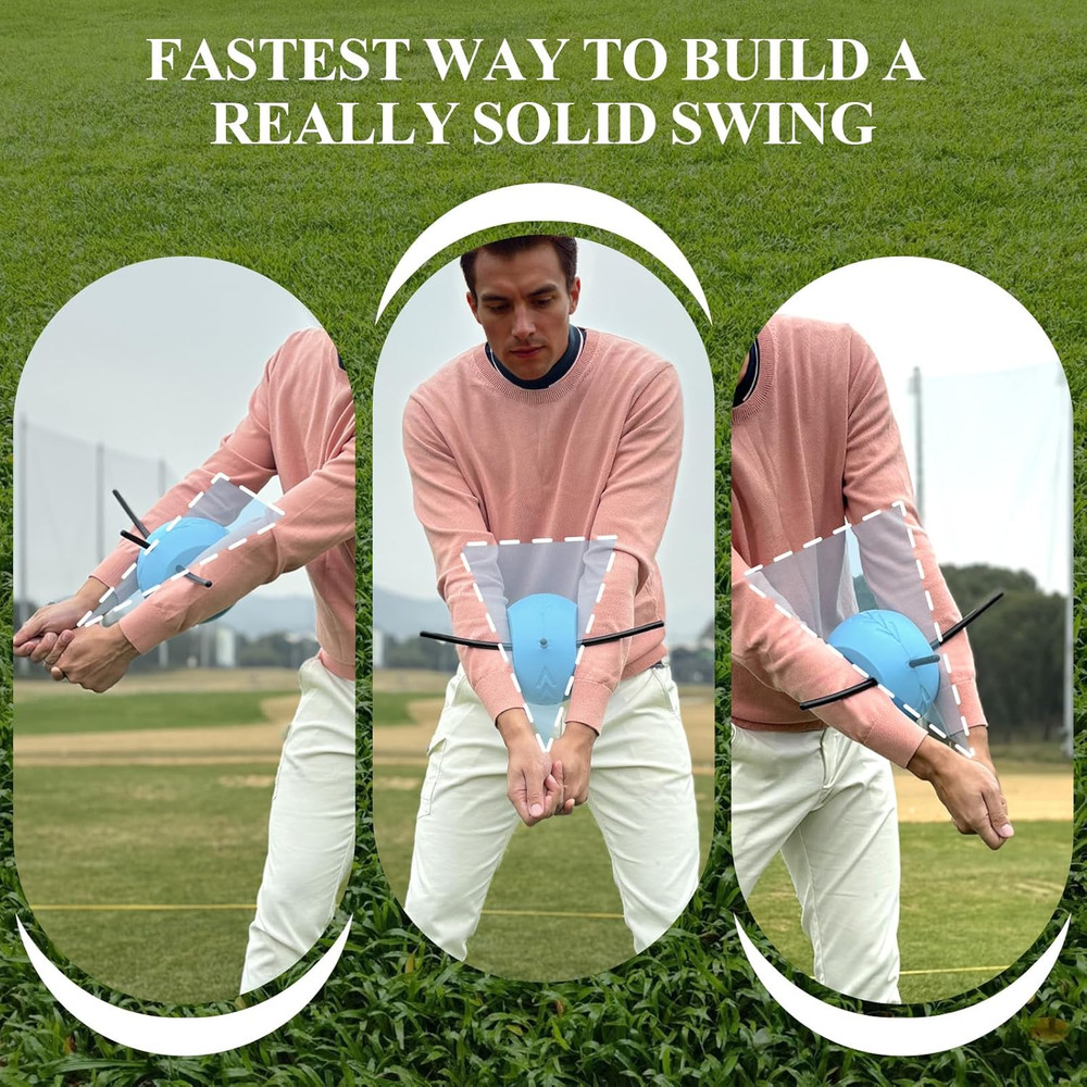 The Connector Golf Training Aid, Golf Swing Trainer for Posture Correction Pract