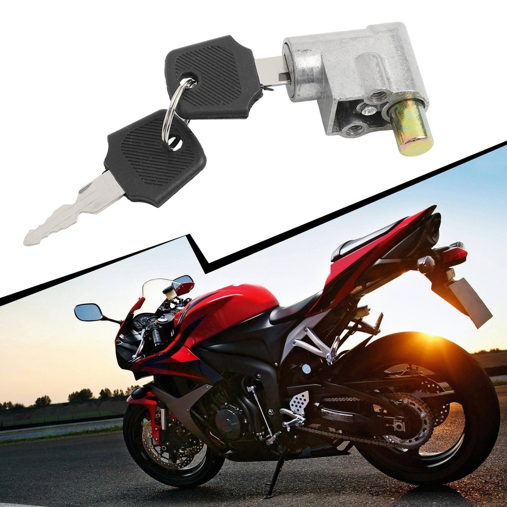 Safety Lock Kit Switch Battery Front Metal Pack Box Security With 2 Key