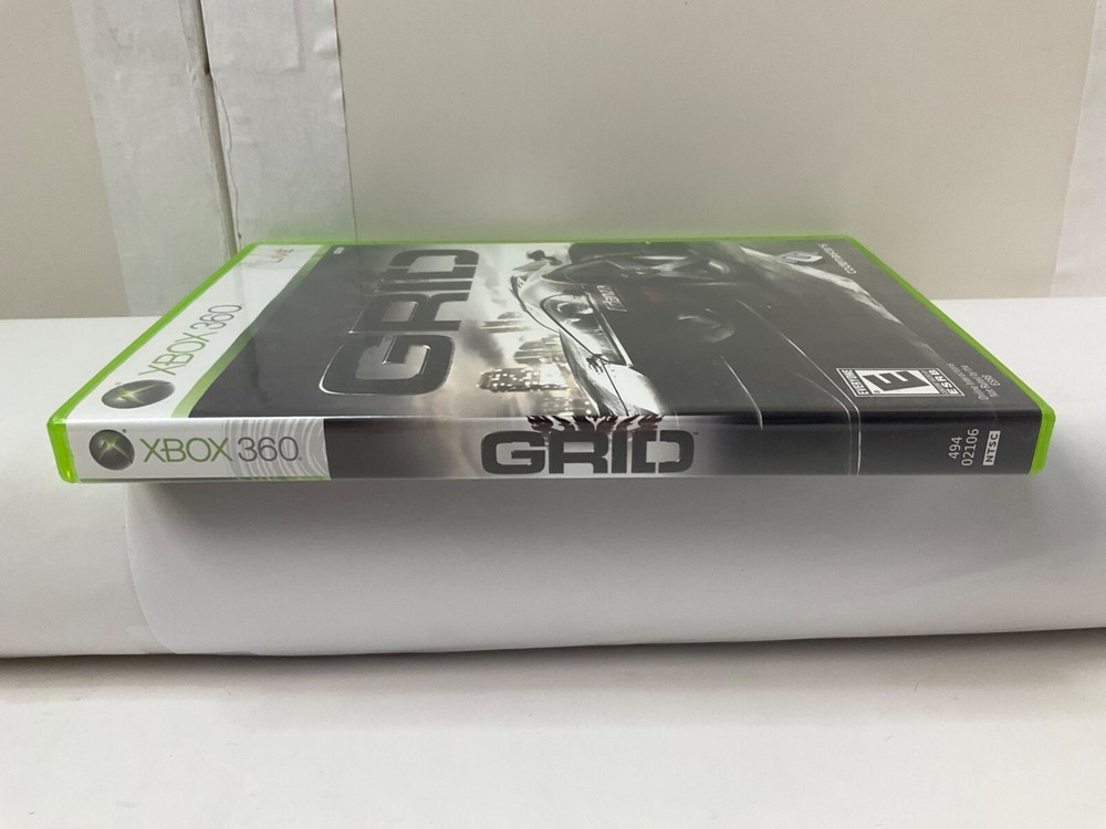 *Manual Insert & Case Only* Grid Racing Microsoft XBOX 360 *Replacement OEM