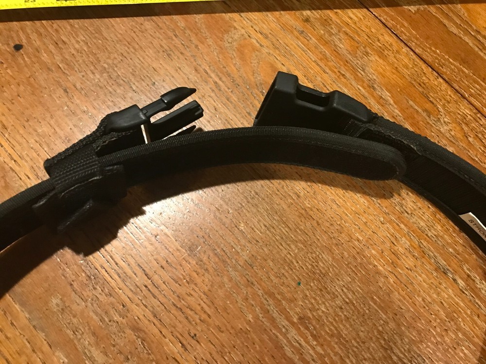 Strong Brand Nylon Duty Belt Hook and Loop Lined Size 40-45"