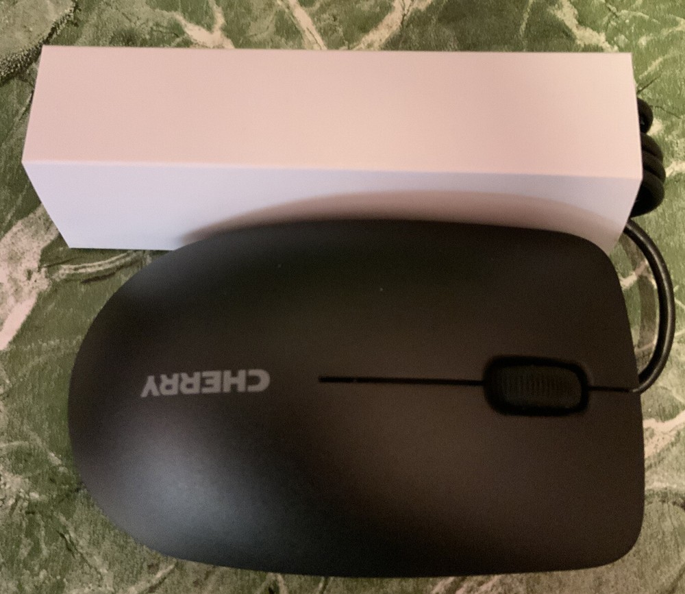 🌍 CHERRY ,Mouse,Black,Open Box ‼️