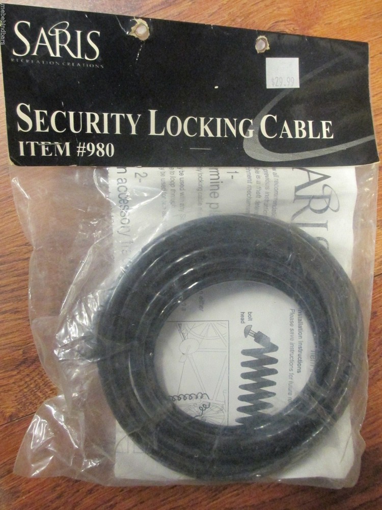 SARIS Security Locking Cable Item 980