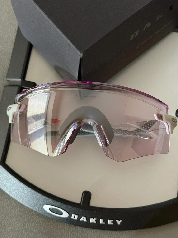 Oakley Encoder OO9472 Sunglasses Polished Clear Prizm Lowlight w/case