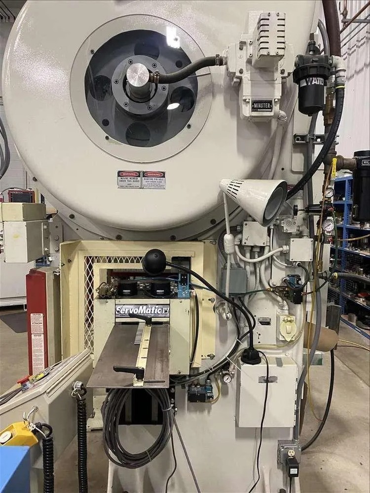 32-Ton Minster No. 4SS Flywheel Type Fixed Base Superstock OBS Press