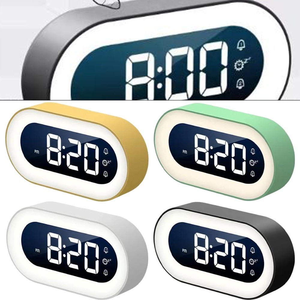 User Friendly Alarm Clock with Adjustable Brightness and Simple Design