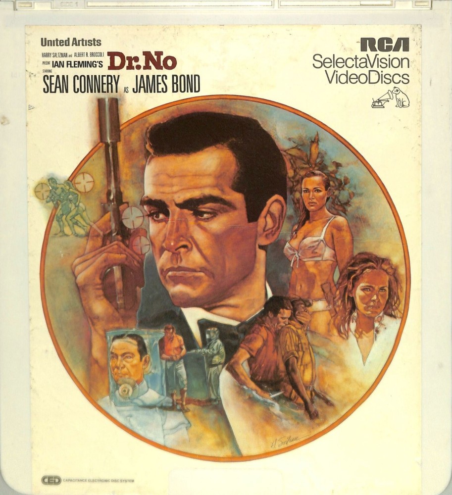 Dr. No (1962) Vintage CED Videodisc