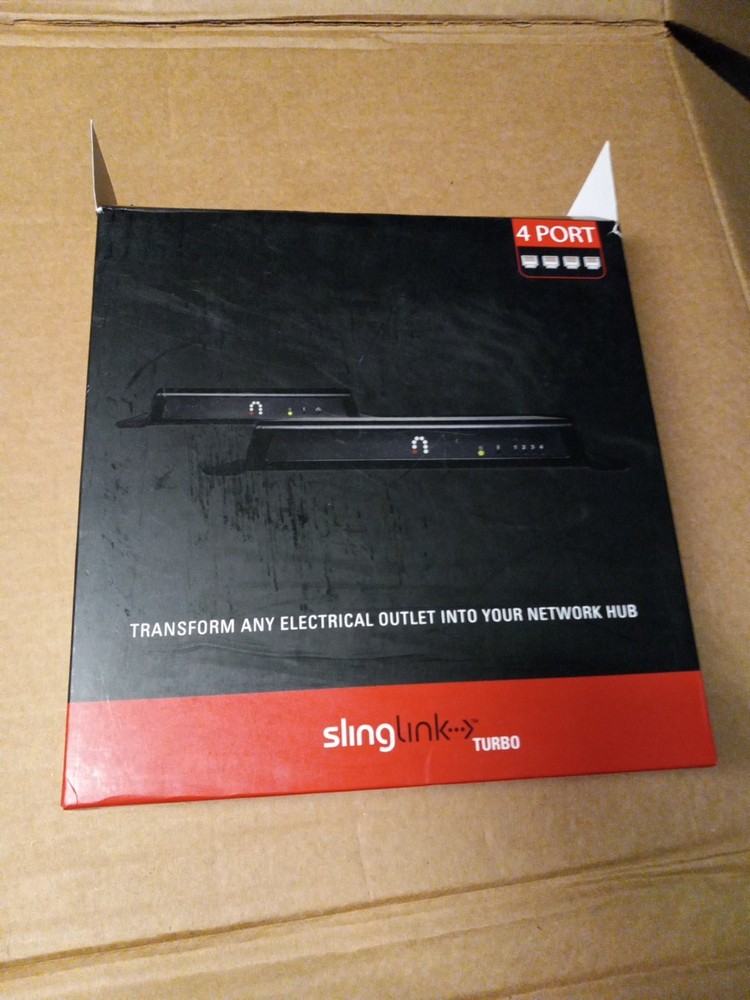 Network Hub- Converts House Plug Into Network