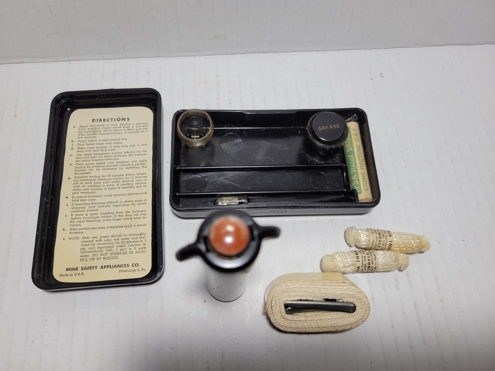 US Military MSA Snake Bite Kit
