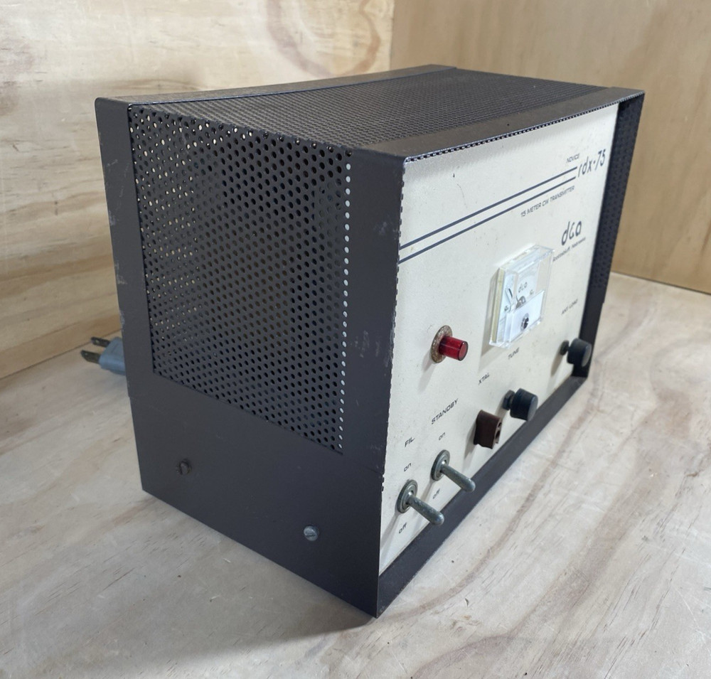 D&A rdx - 75 15 Meter Cw Transmitter Untested/ Turn On