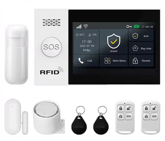 Camper Van Remote Alarm Security System Wireless Mobile Call/SMS Real Time Alert