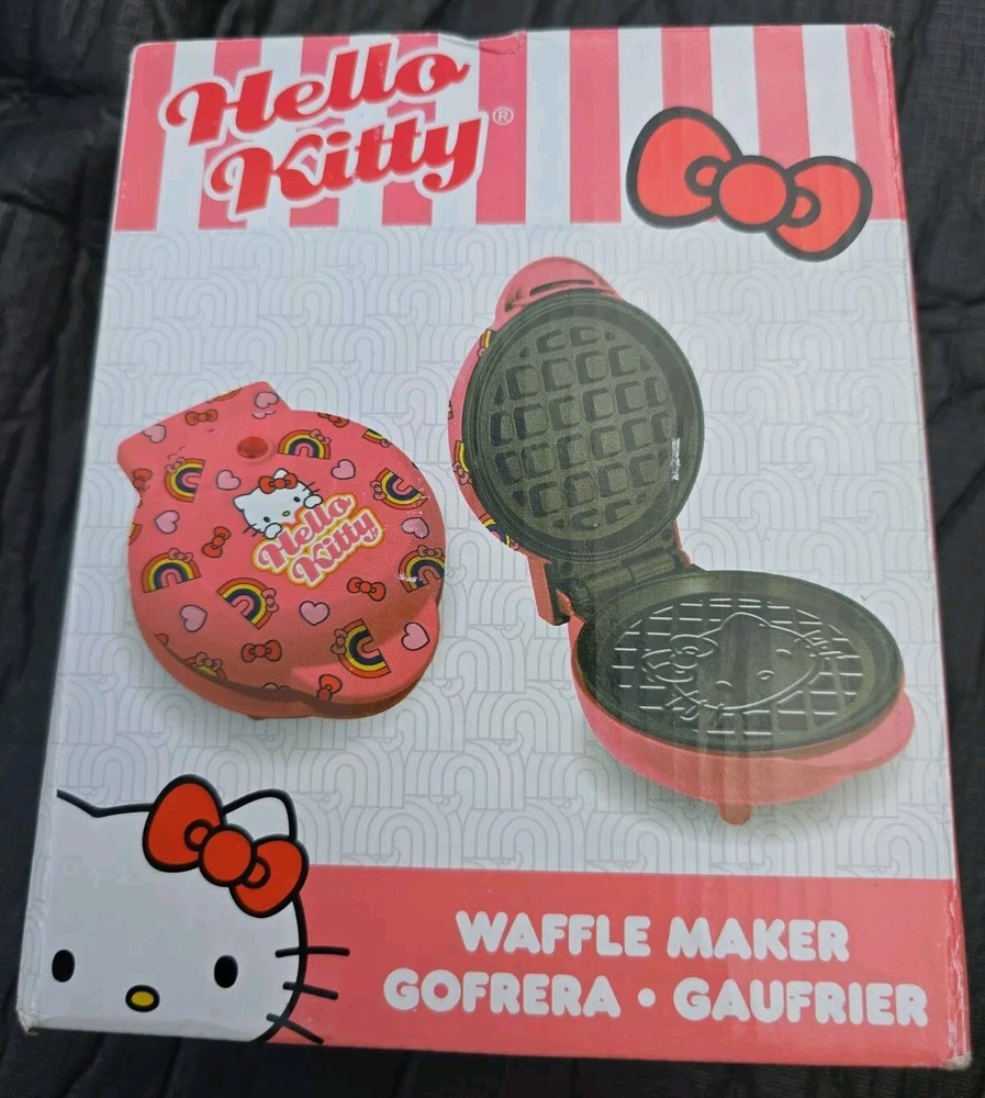 Uncanny Brands HELLO KITTY Mini Waffle Maker - NEW