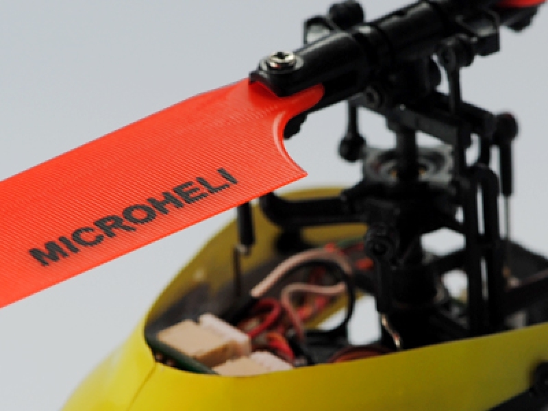 Microheli Plastic Main Blade 85mm (ORANGE) - BLADE NANO CPX/CPS/S2