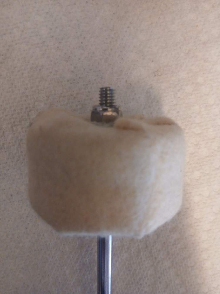 bass drum beater felt