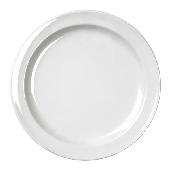 Thunder Group NS109W 1 Dozen 9in White Melamine Plates