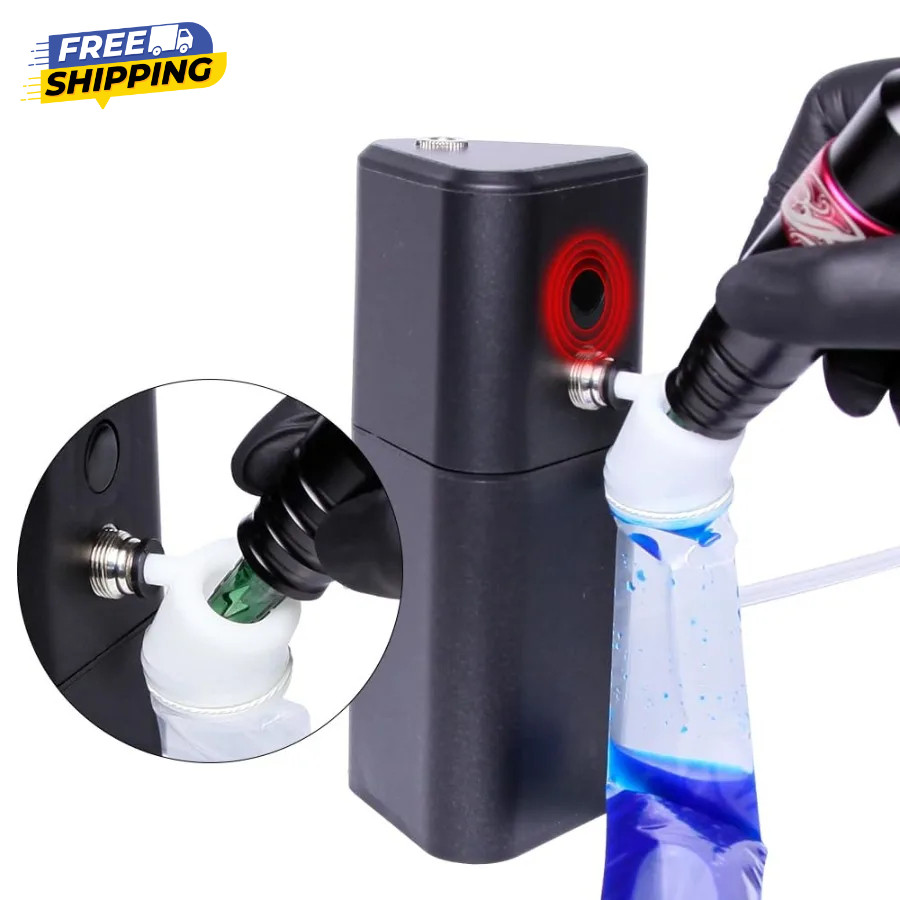 Tattoo Needle Cleaning Machine Flowing Water System Cleaner Automatic Sensor PMU