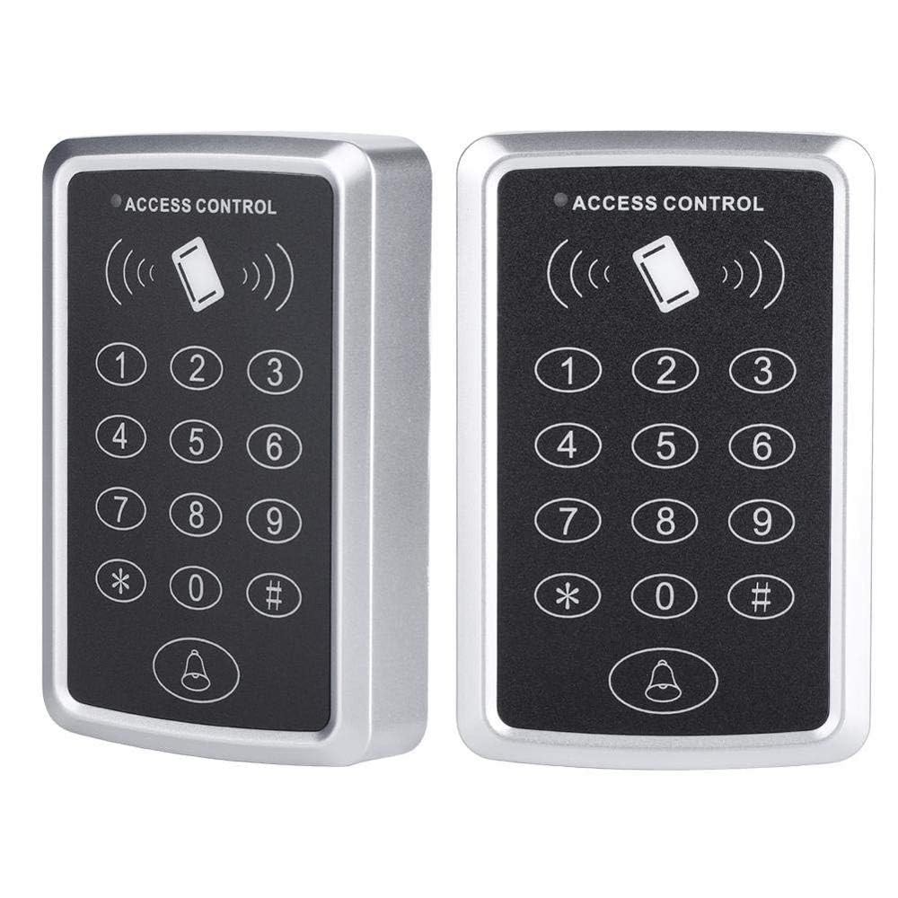 Door Access Control Keypad Stand-Alone Password RFID Reader with 5 Keyfobs