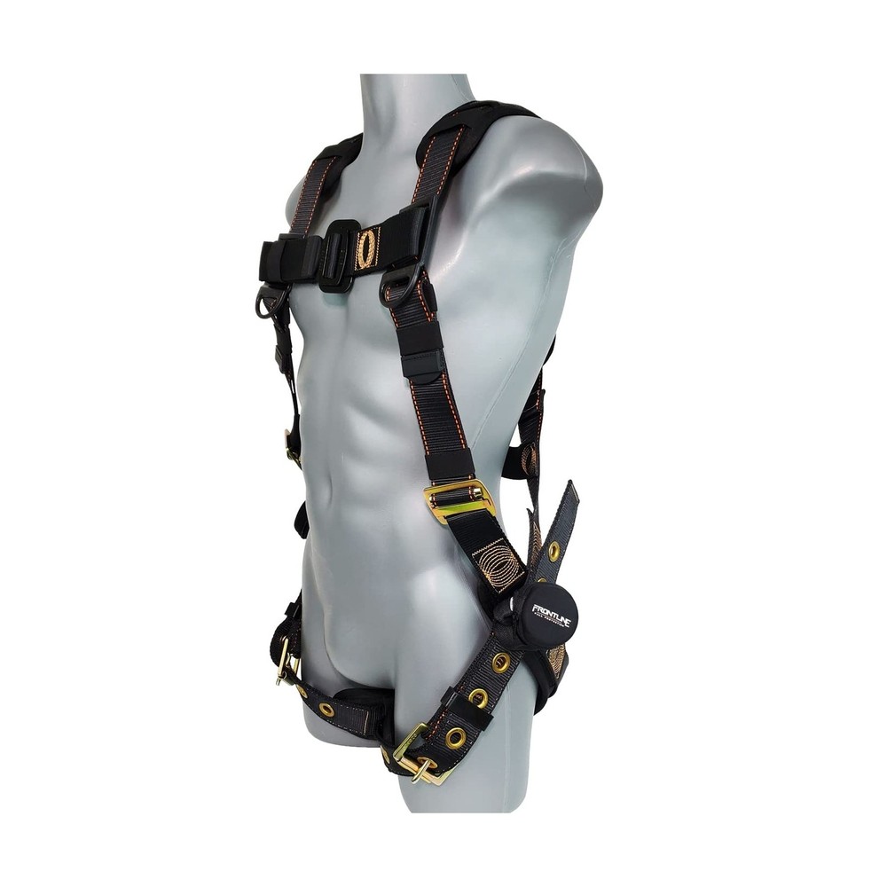 FRONTLINE FALL PROTECTION 105CFTB Combat™ Vest Style Harness with Front Si