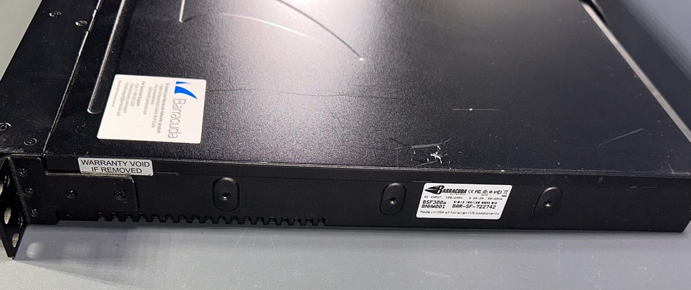 Barracuda Security Spam & Network Firewall 300 BSF300a SEE VIDEO!!