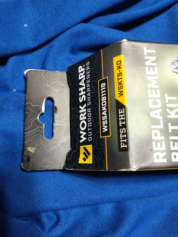 Work Sharp Knife & Tool Sharpener MEDIUM Grit Replacement Belt Kit WSSAK081119