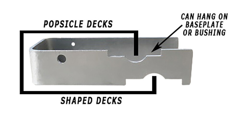 Skateboard Wall Mount Holder Rack Display Thick Hanger